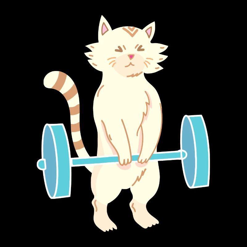 Soulevé de terre de chat - Dynamophilie de chat