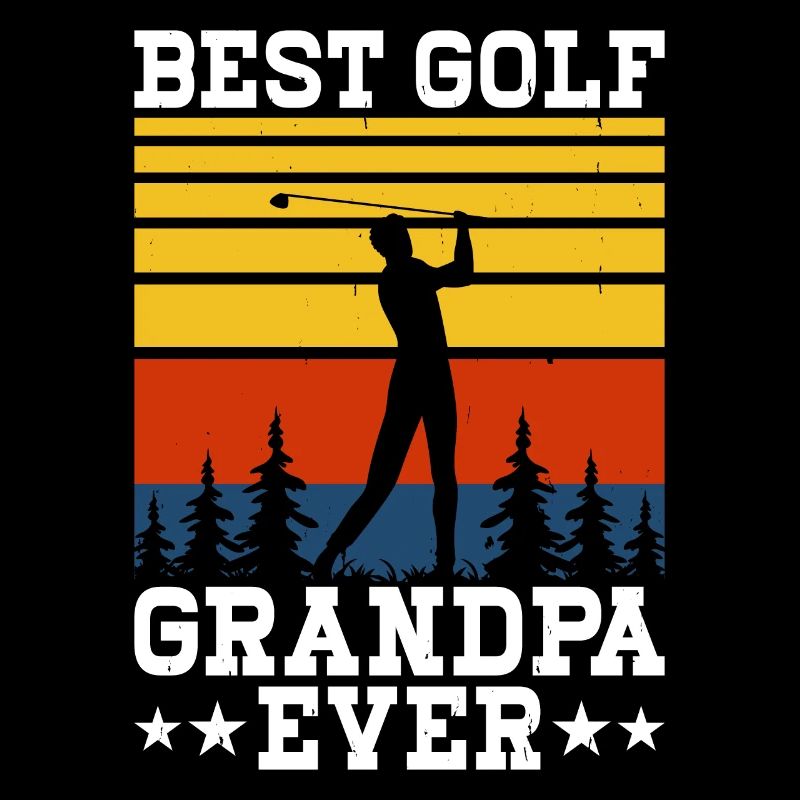Golf Golfer Opa