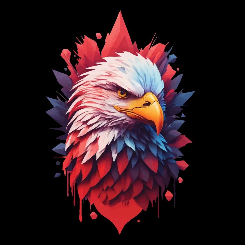 Aesthetic Eagle Freedom & Pride of Bird Design