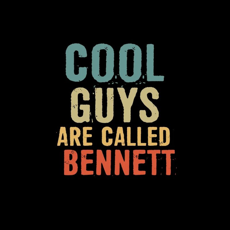 Les gars cool s’appellent Bennett