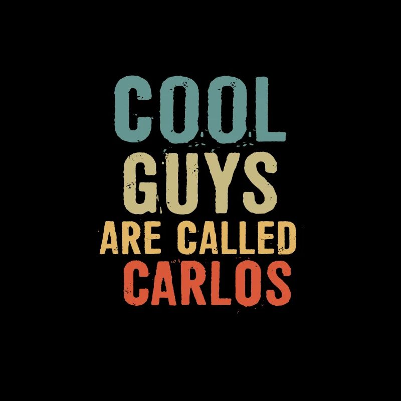 Les mecs cool s’appellent Carlos