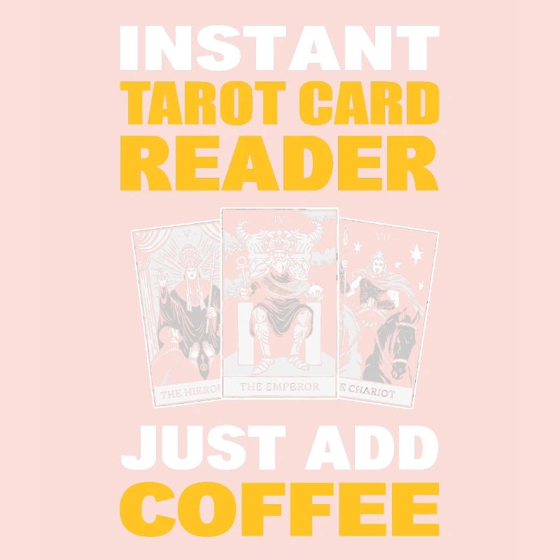 Instant Tarotkartenleser Einfach Kaffee