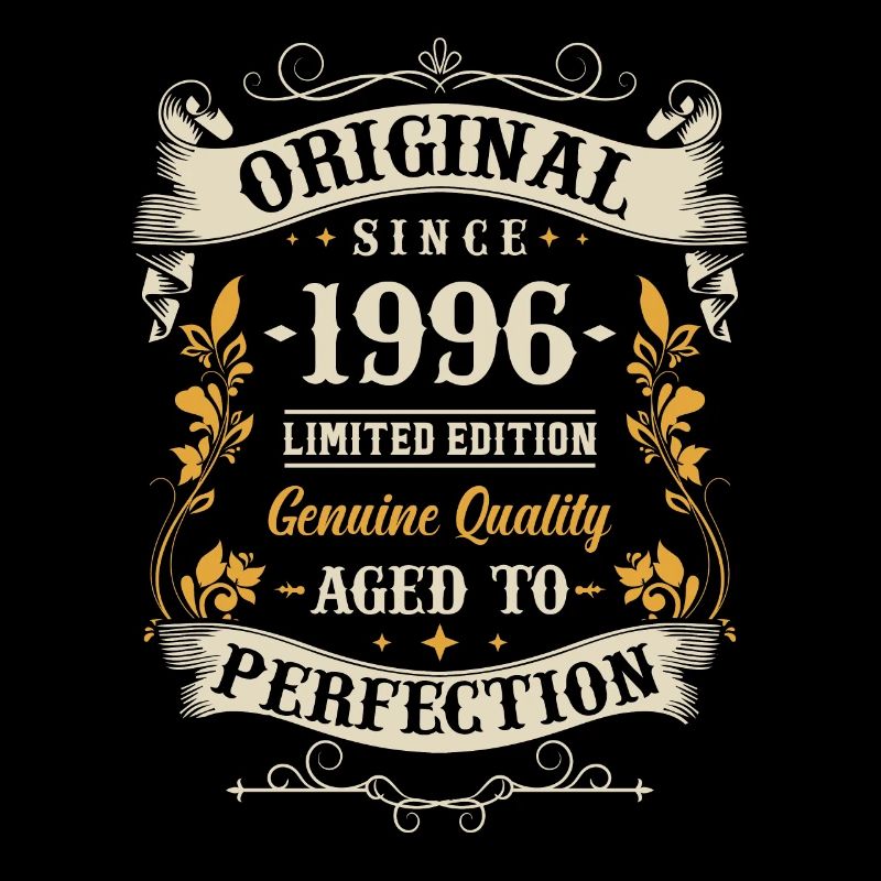 Vintage 1996: Einzigartiges Geburtstagsgeschenk