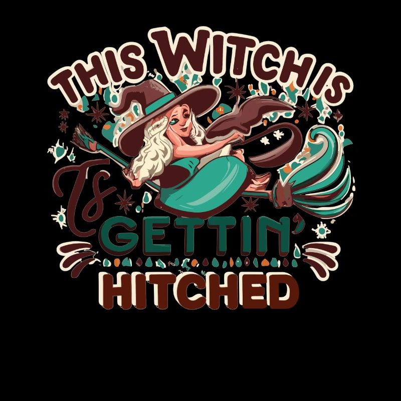 This Witch is Gettin' Hitched Halloween Shirt