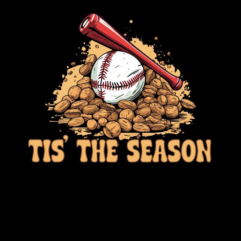 La saison Baseball Peanut Case Casque