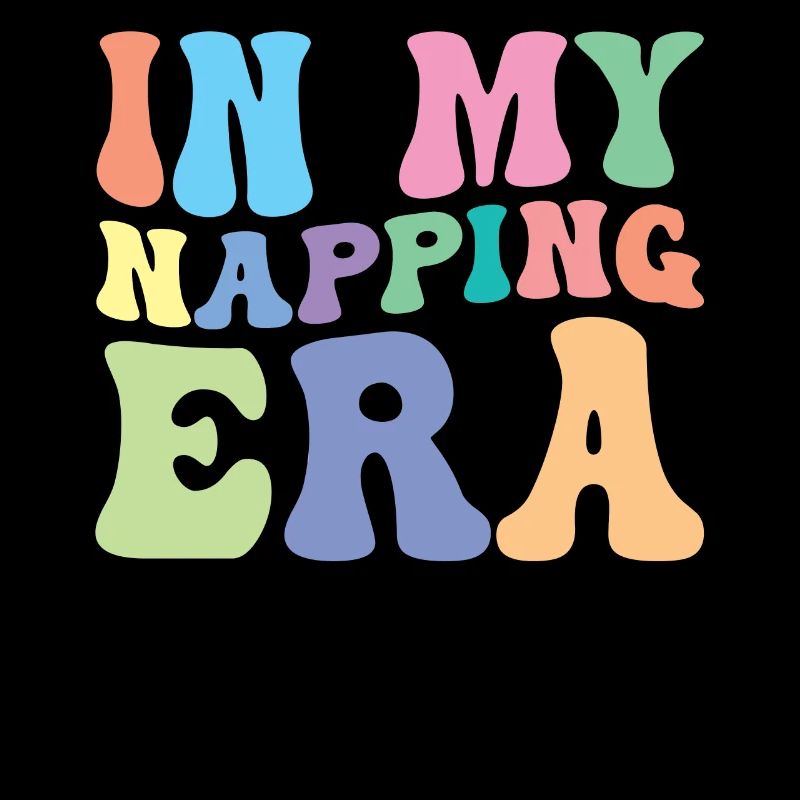 Sleeping Nap Retro Groovy