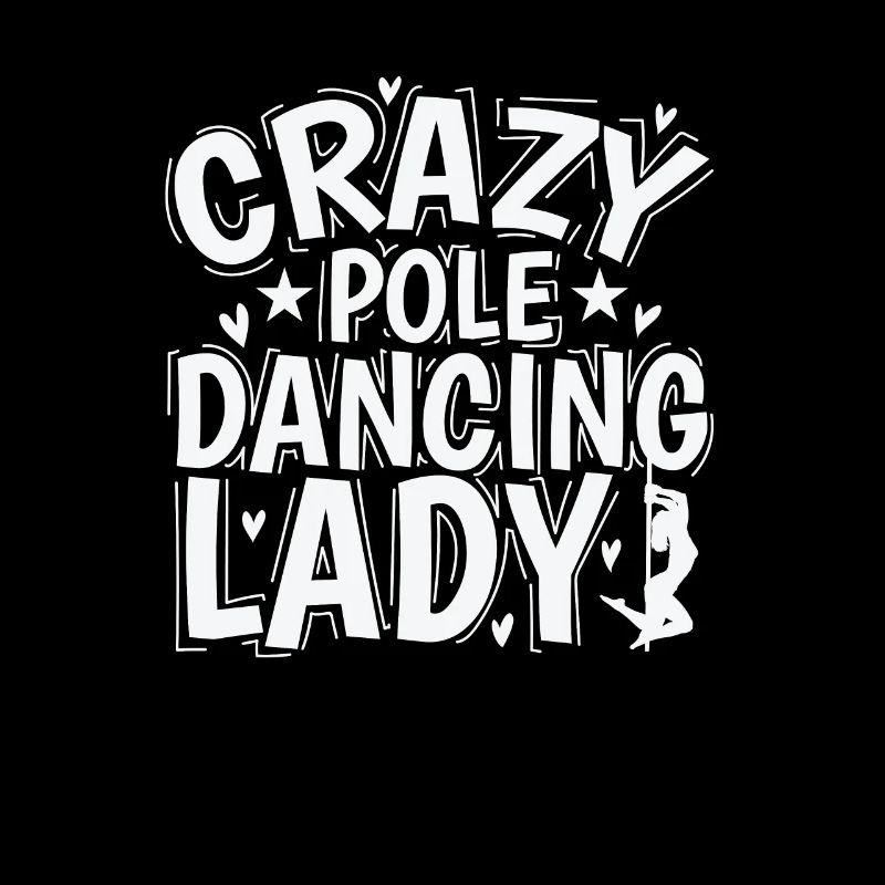 Crazy Pole Dancing Lady Rod Dancing