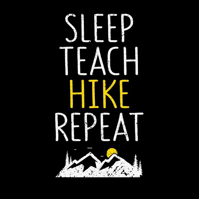Dormir, Enseigner, Randonnée, Répéter, Drôle, Enseignant