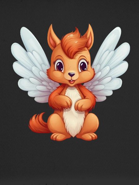 Cute Squirrel Angel Comic