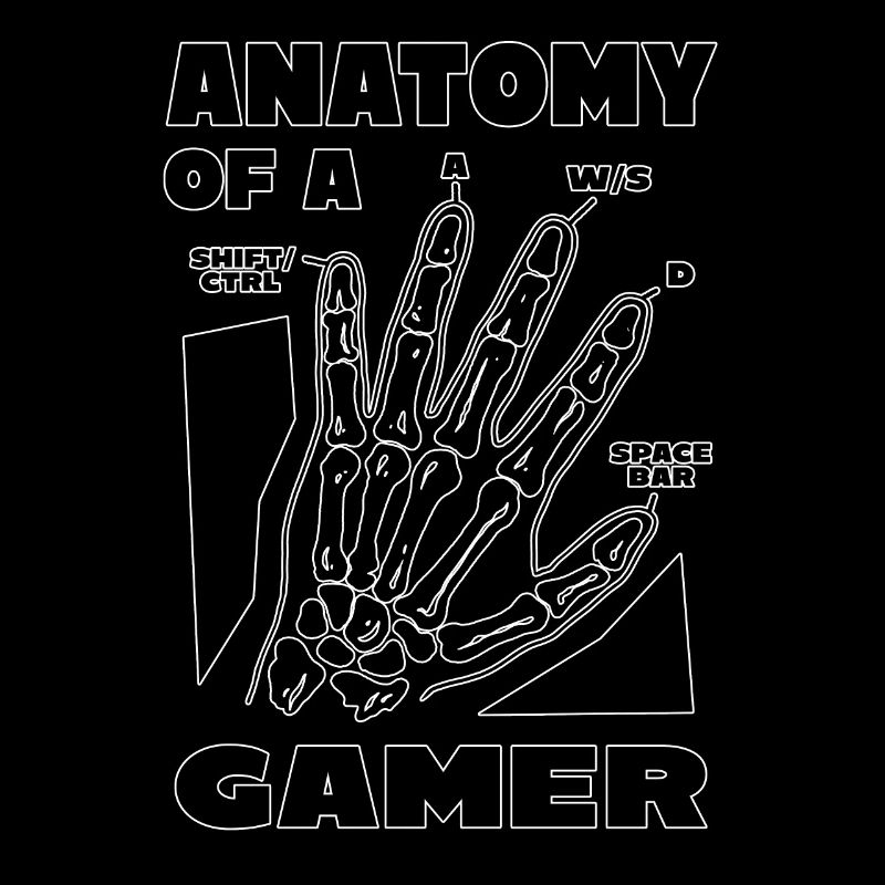 Zocker Anatomie eines Gamers
