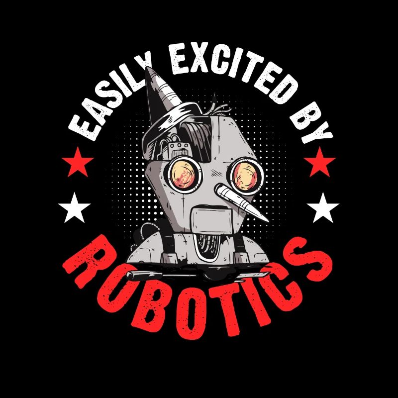 Build Robot Funny Easily Excited By Robotics Droid