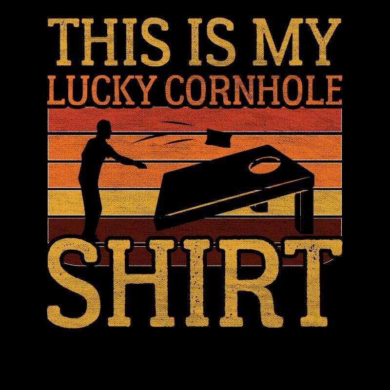This Is My Lucky Cornhole