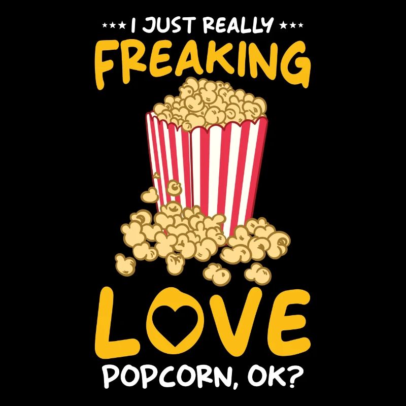 Popcorn amant cadeau drôle pop-corn