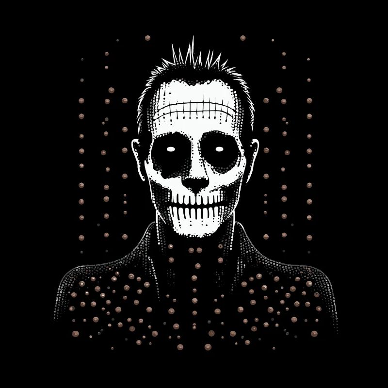 Genähtes Frankenmonster oder Zombie