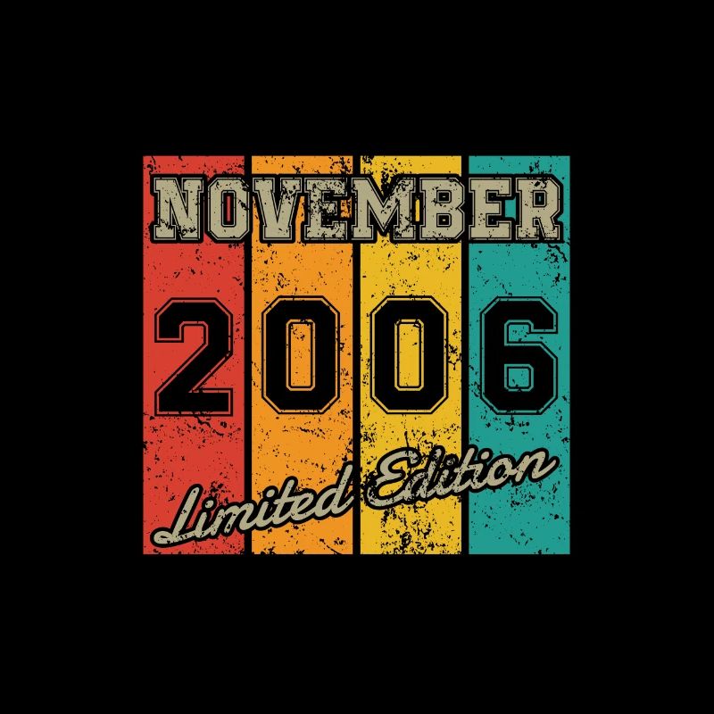 Date de naissance : Novembre 2006 - Édition limitée rétro