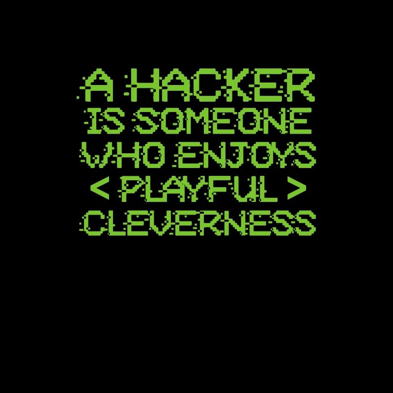 Hacker Coder Computerfreak Nerd Hacking Geschenk