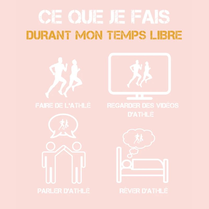 ce que je fais durant mon temps libre athlé