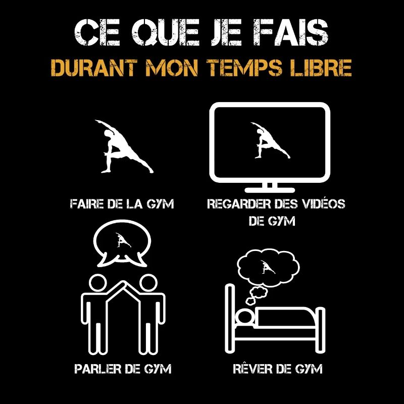 ce que je fais durant mon temps libre gym