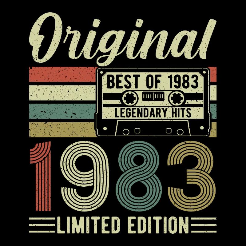 1983 Geburtstagsshirt
