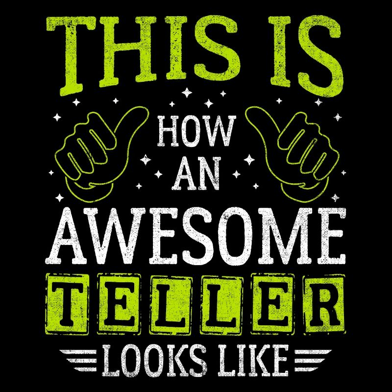Lustiger Spruch Awesome Teller