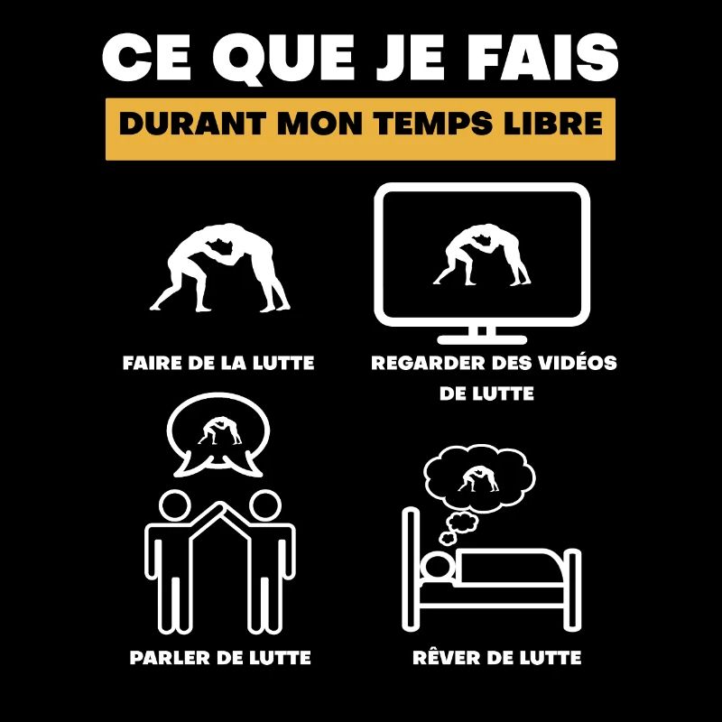 durant temps libre Lutte