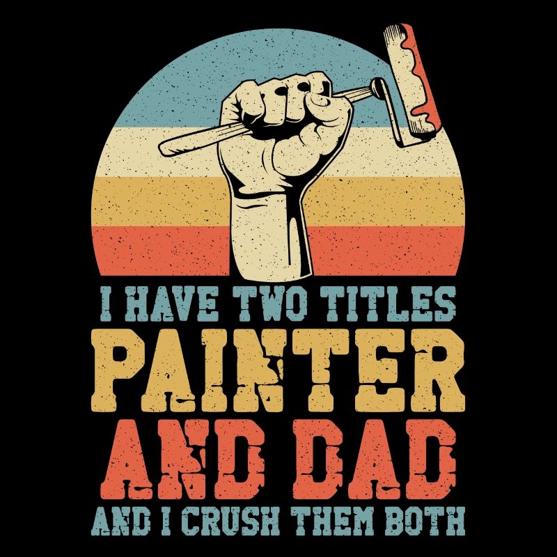 House Painter Decorator Dad Retro