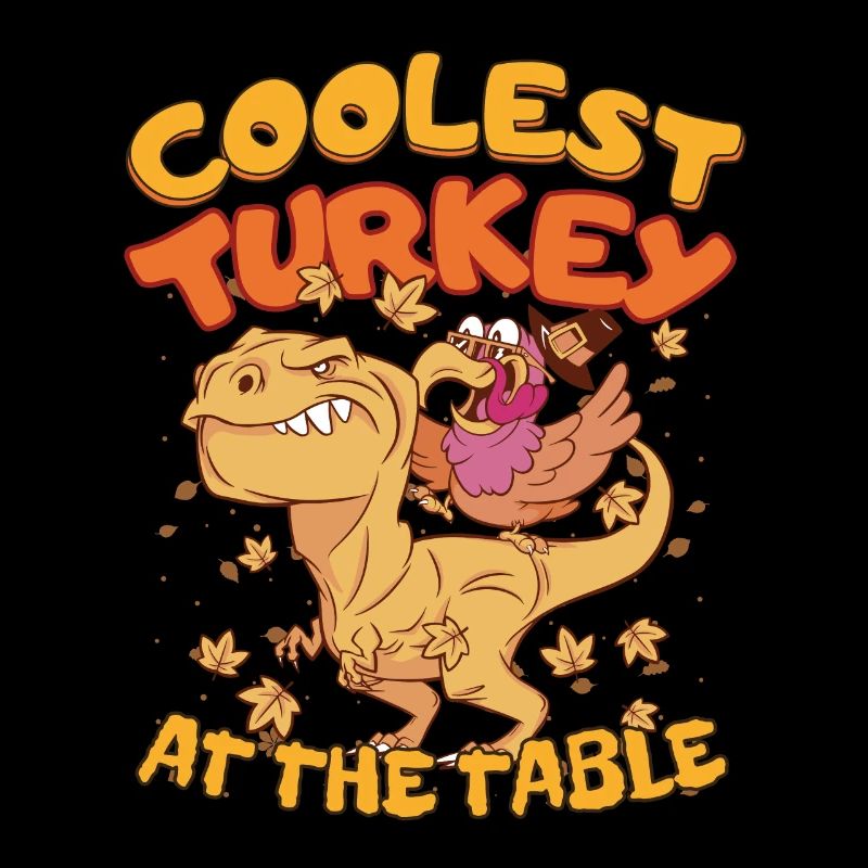 La dinde T-Rex la plus cool de Thanksgiving à table