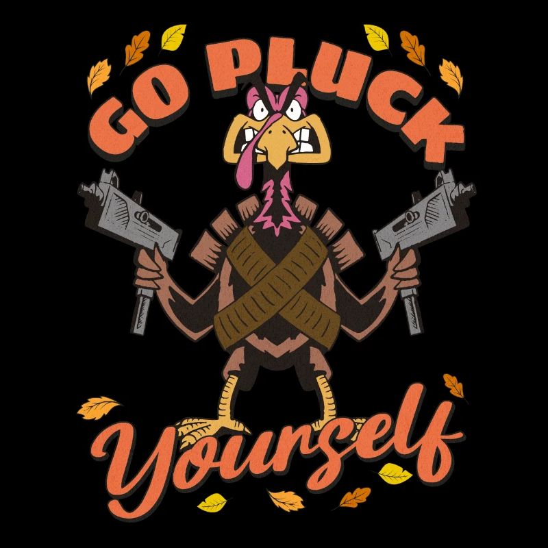 Drôle de dinde Allez vous plumer Hunter Thanksgiving