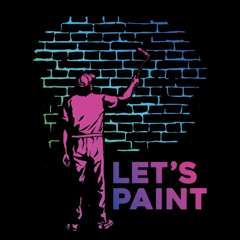 House Painter Decorator Retro 80s