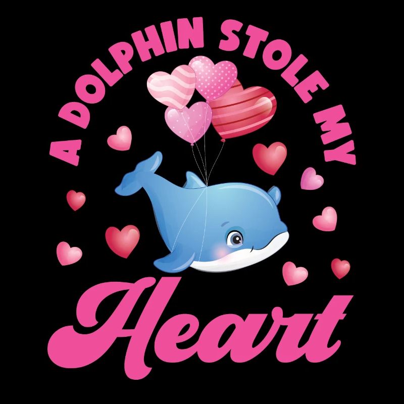 Dauphin Saint Valentin Un Dauphin