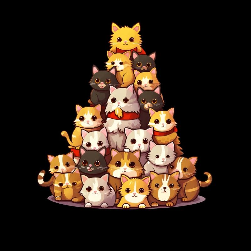 Christmas Cat Tower: Festive Cat Tree from