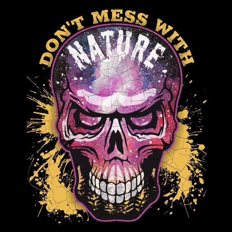 Environmental Protection Skull Skull Conservation Saying