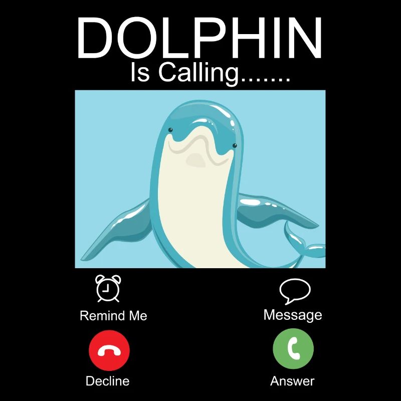 Dolphin Phone Display Dolphin Is