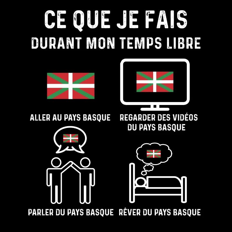 Basque temps libre cadeau