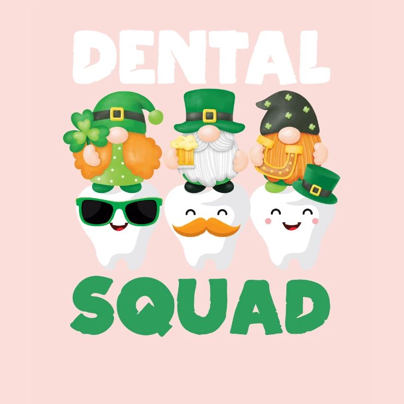 Dentaire Squad Dent Mignon Gnome Saint Patricks
