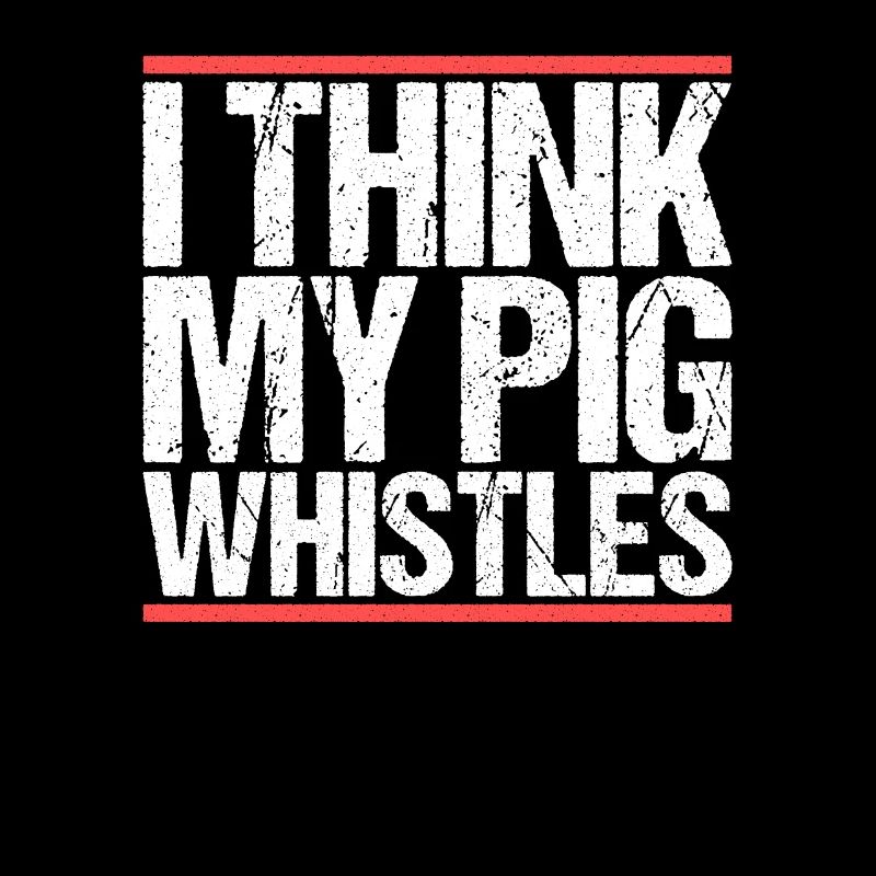 Je pense que mon cochon siffle Denglish