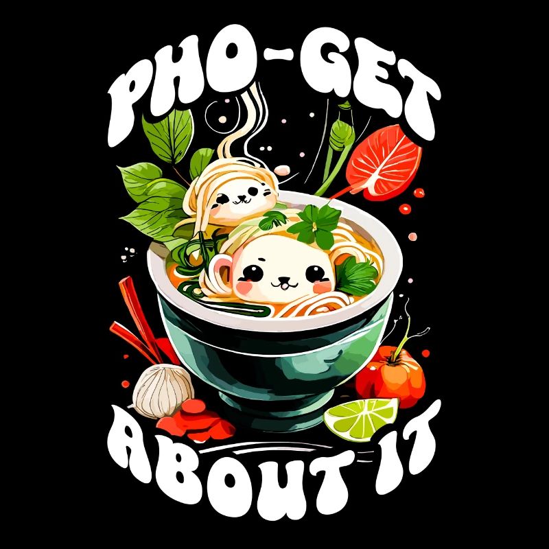 Pho Suppe Vietnamesisches Essen Pho-get Über Kawaii