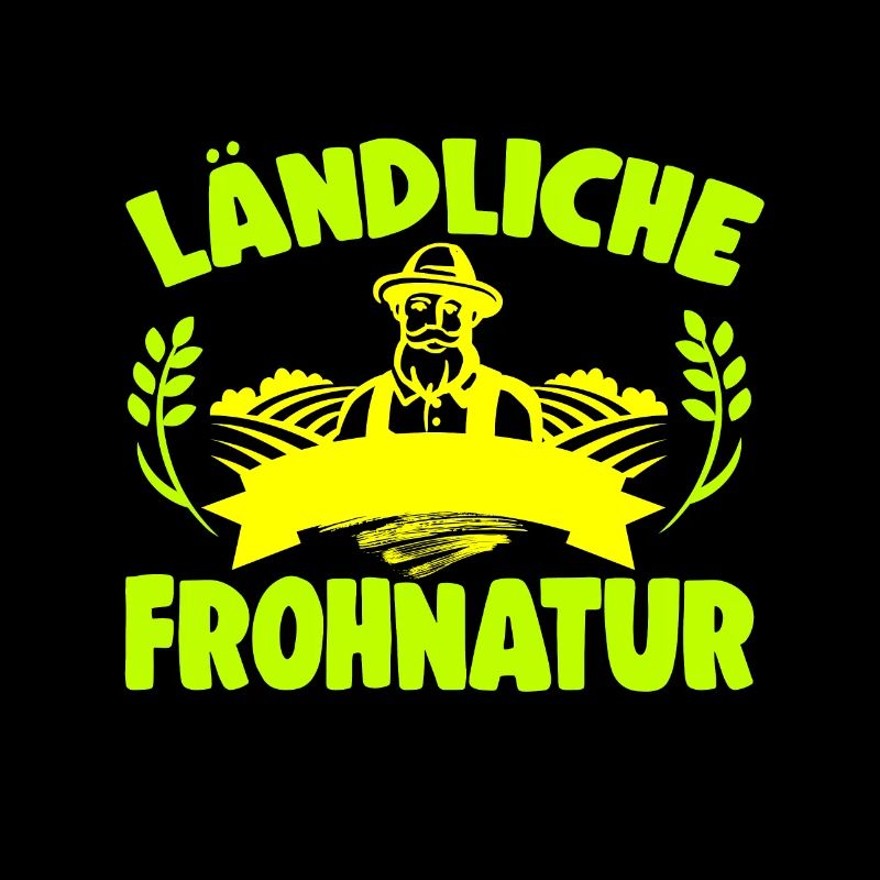Nachwuchs Landwirt Heugabel Held Bauern