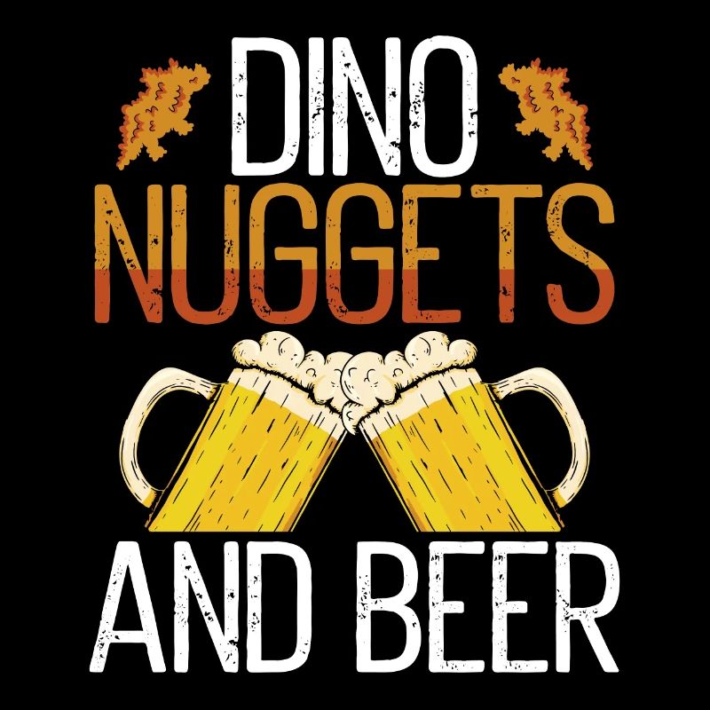 Dino nuggets and beer