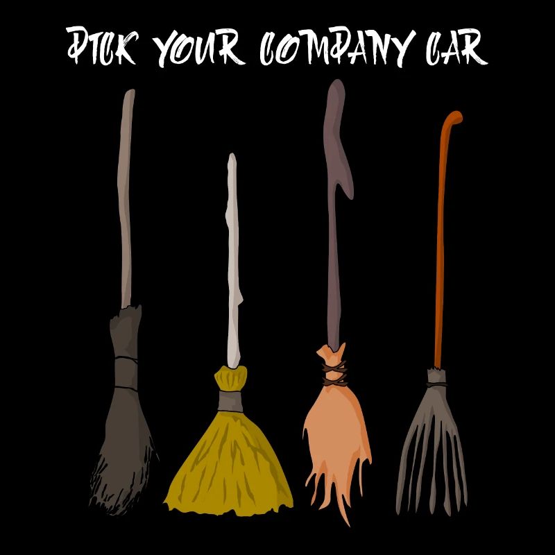 Witch's Broom Halloween Witch Witchcraft