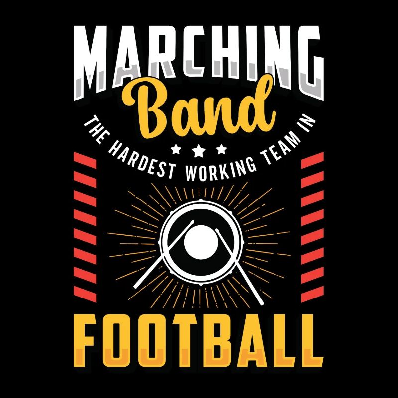 Drumline Marching Band The Hardest Working Drummer