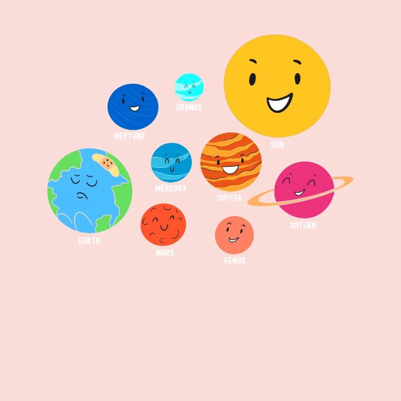 Solar System, Planets, Science Space, Astrology