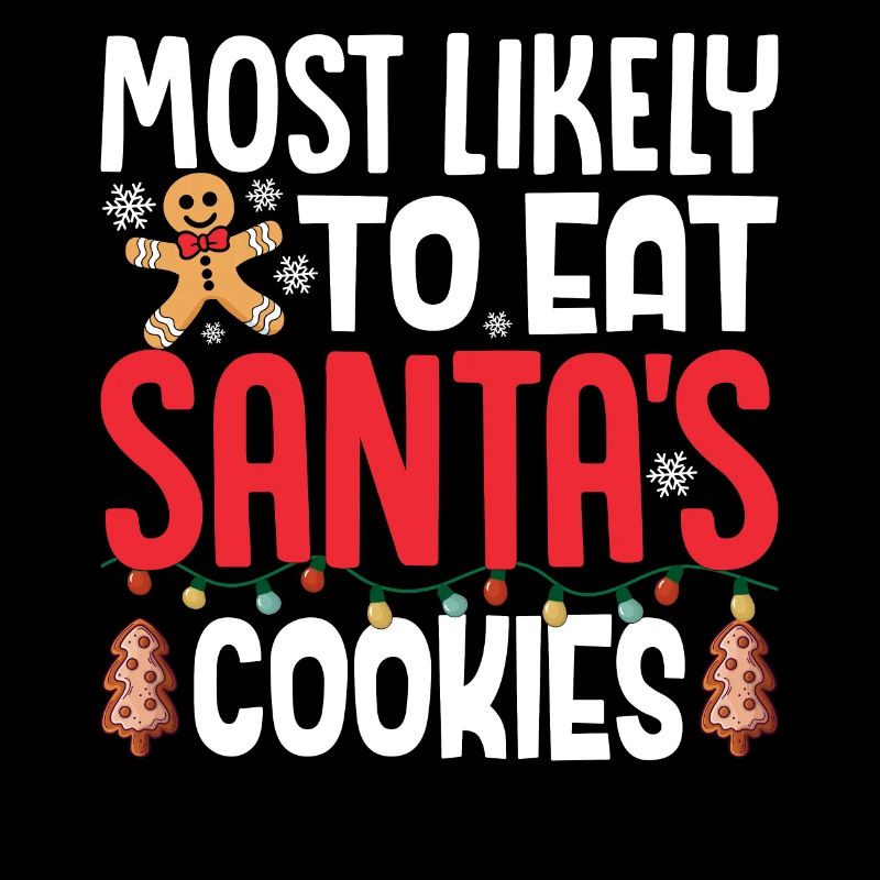 Les plus susceptibles de manger les biscuits du Père Noël Noël