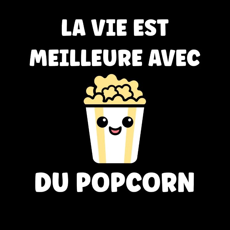 Humour pot de popcorn
