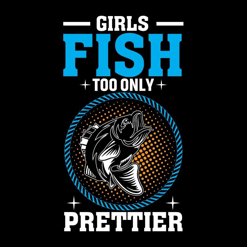 Girls fish too, only prettier