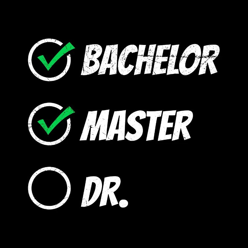 Bachelor Master Doktor Masterabschluss Bestanden