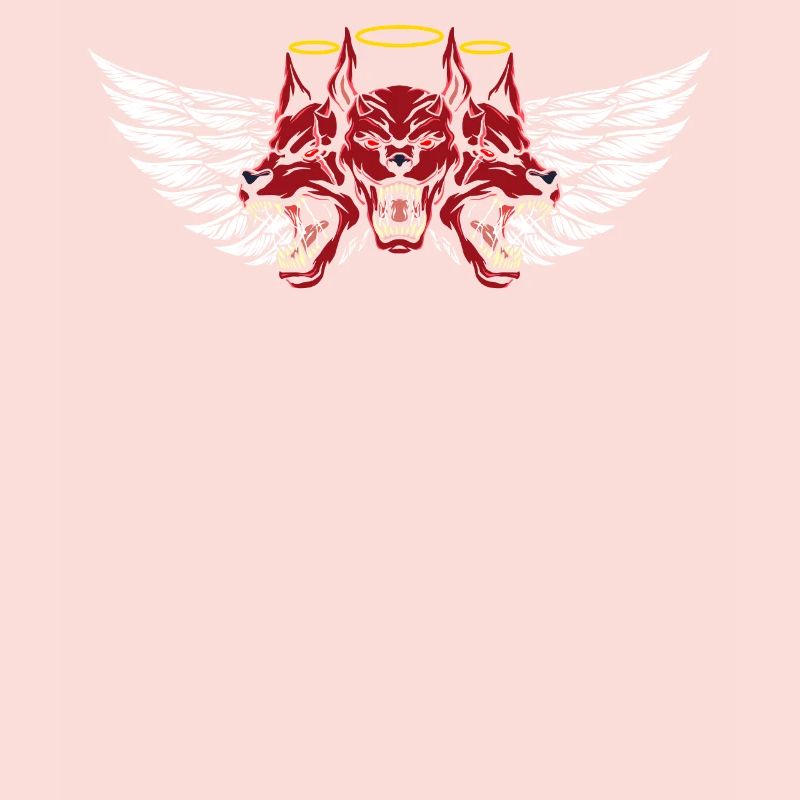 Three-Headed Devil Hound T-Shirt