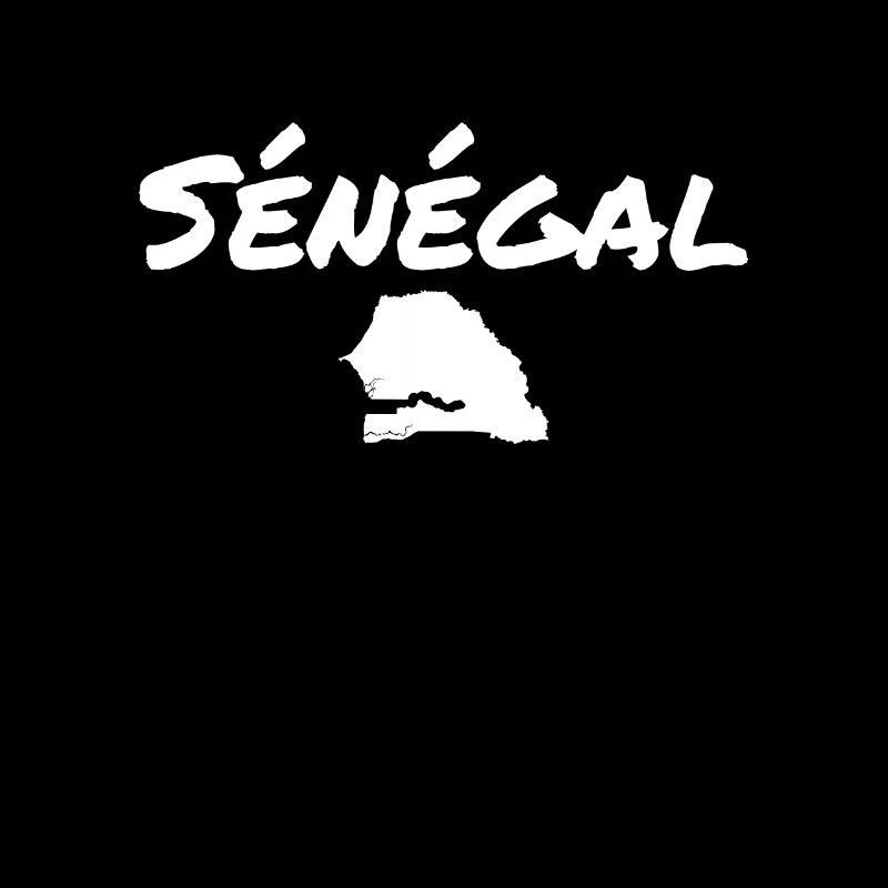 Sénégal Senegal Map Senegalese
