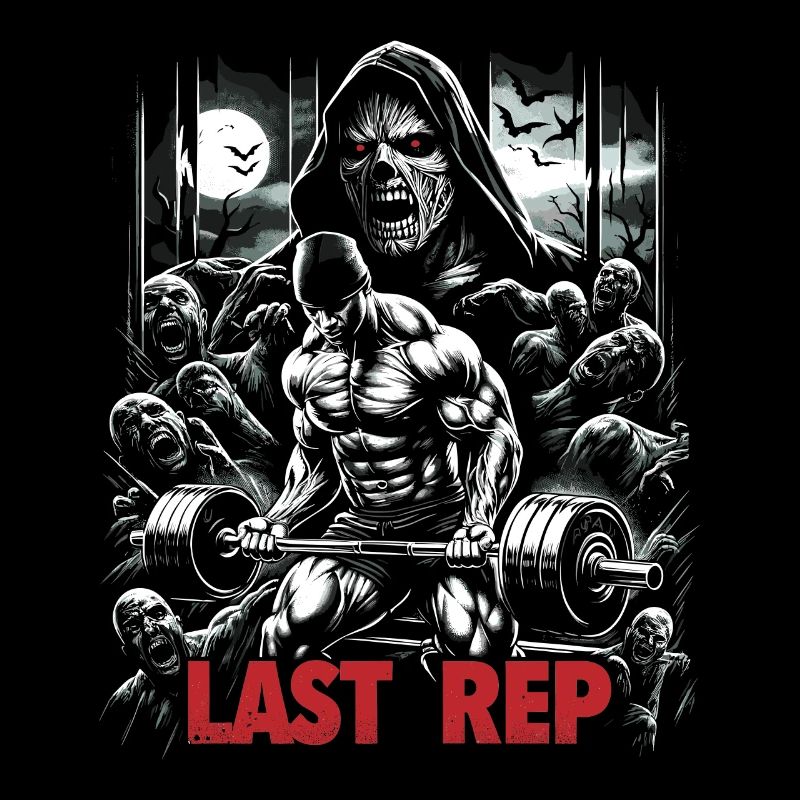 Last Rep 80s Slasher Bodybuilding