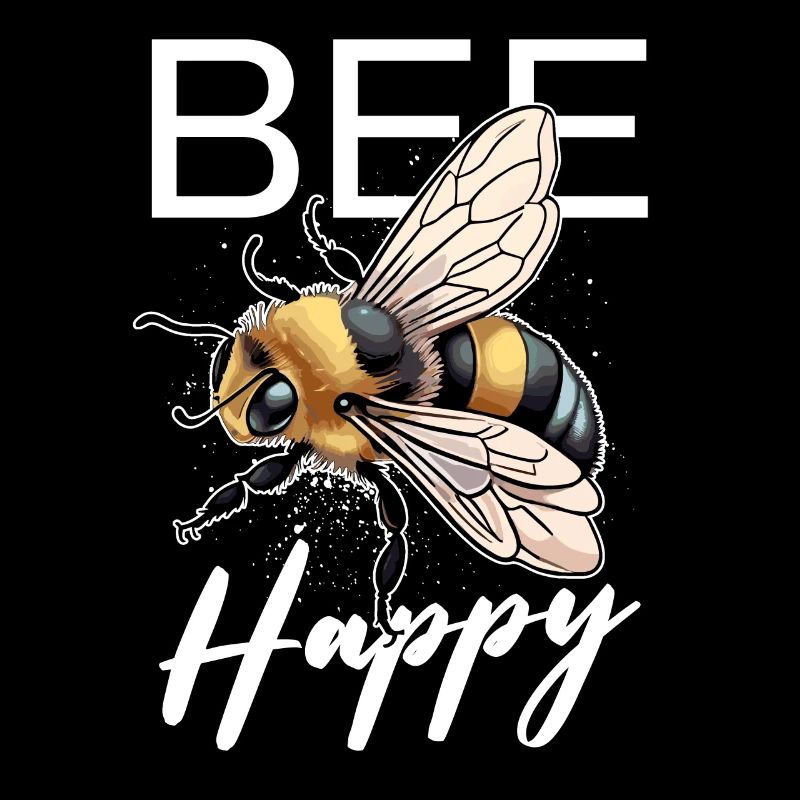 Abeille heureuse